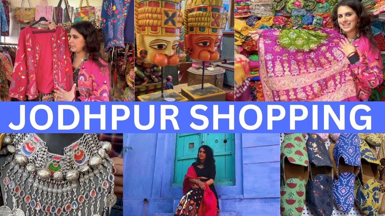 SHOPPING FOR INDIGO PRINTS, HANDLOOM JACKETS, AFGHANI JEWELLERY, ANTIQUE HOME ITEMS IN RAJASTHAN