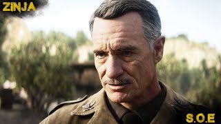 Call of Duty WW2: S.O.E Veteran Campaign mission walkthrough part 4 (w/ cutscenes)