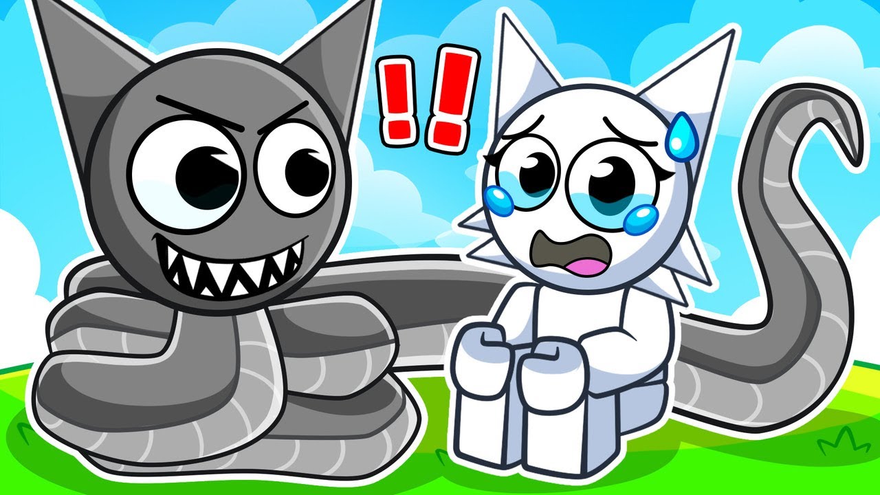 MORDIDO POR UMA COBRA SPRUNKI!