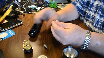 Changing the bulb in your MagLite.