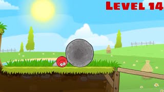 Red Ball 4 - Chapter 1 Green Hills - Level 14 Walkthrough Gameplay