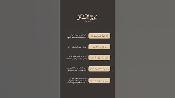 تدبر القران | سورة الفلق | ماهر المعيقلي