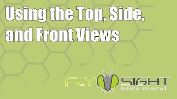 Using the Top, Side, and Front Views