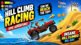 🔥 Hill Climb Racing Gameplay | Impossible Levels Completed! 🚗💥 | Android | No Commentary screenshot 3