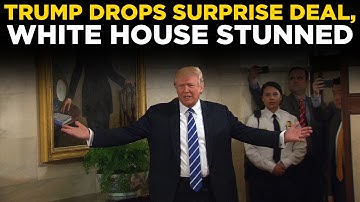 US NEWS LIVE | Trump Stuns Nation With Major Announcement, White House Trade Breakthrough