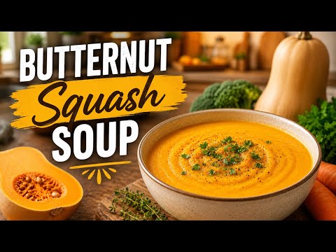 Creamy Butternut Squash, Carrot, Broccoli & Cauliflower Soup Jamaican 🇯🇲 style soup.