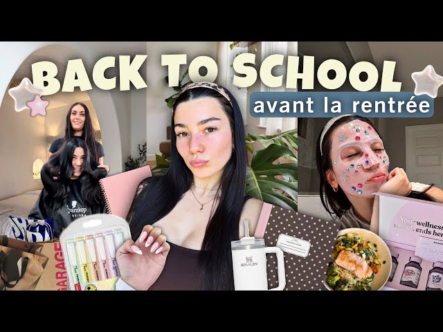 BACK TO SCHOOL AUX USA 🇺🇸 | mon glow up, shopping, fournitures & nouvelles classes