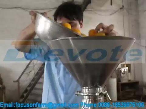 How to use a squeezer make the Lemon juice and mango juice with high efficiency? - YouTube