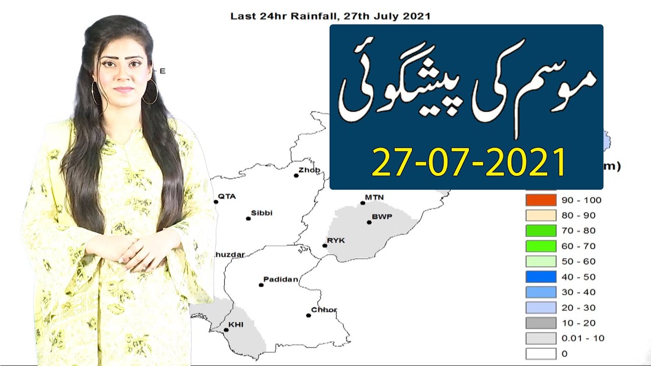 Daily National Weather Forecast | 27-07-2021