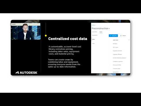 Speed Up Estimating with a Shared Cost Library in Autodesk Estimate