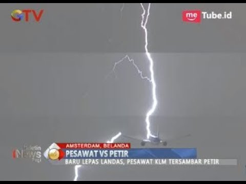 Video: Adakah kapal terbang disambar petir?