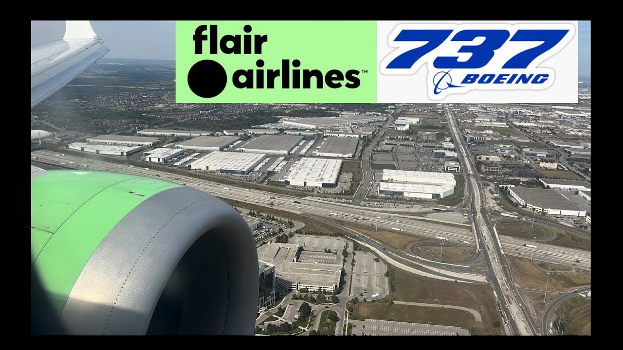 Edmonton to Toronto - Flair Airlines - Boeing 737-MAX8 - Full Flight Report