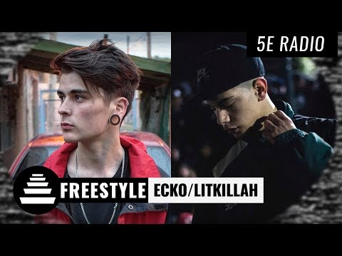 LIT KILLAH & ECKO / Freestyle CHALLENGE (!) - El Quinto Escalon Radio (4/24/17)