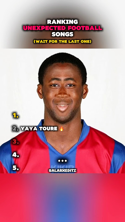 Ranking Unexpected Football Songs #shorts #football #ranking