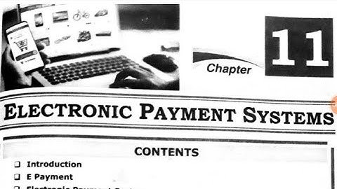 (Part-3) Electronic Payment Systems Bcom 2nd semester full explanation in hindi