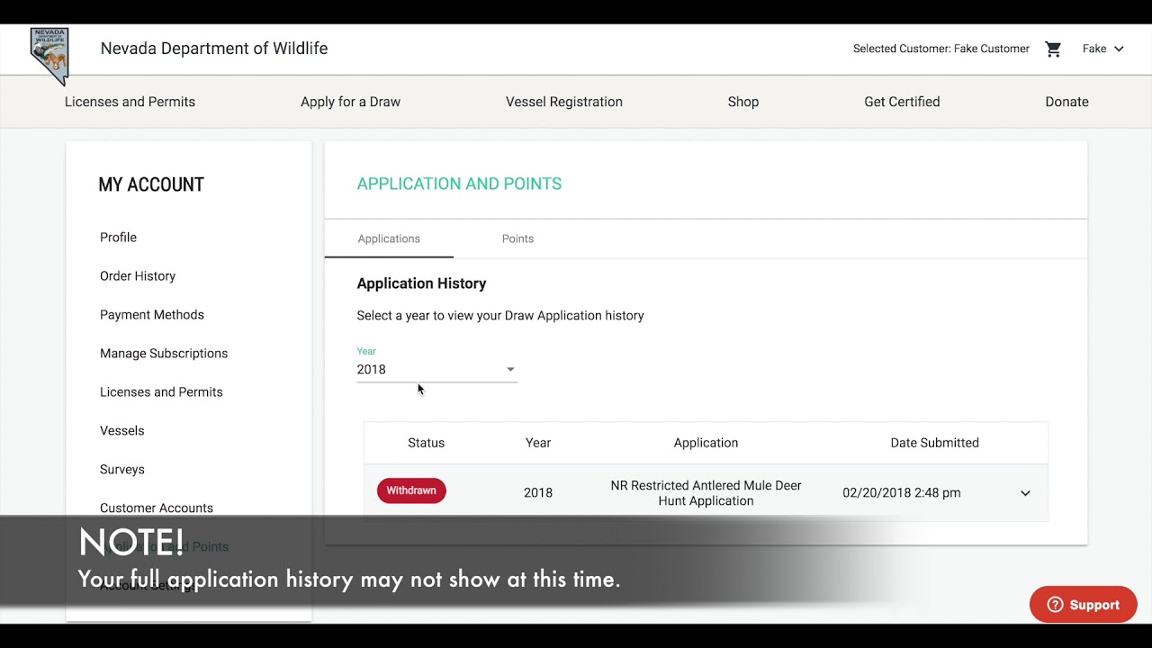 NDOW Tutorial: How to Check Your Bonus Points - YouTube
