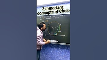 #shorts tangent of a circle and angle subtended by an arc #circle #tangent #maths #tricks