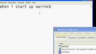 Warrock starting problem!