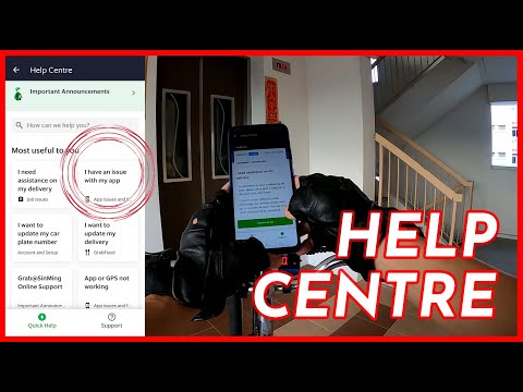 Step By Step On How To Contact Grab In App Support Help Centre