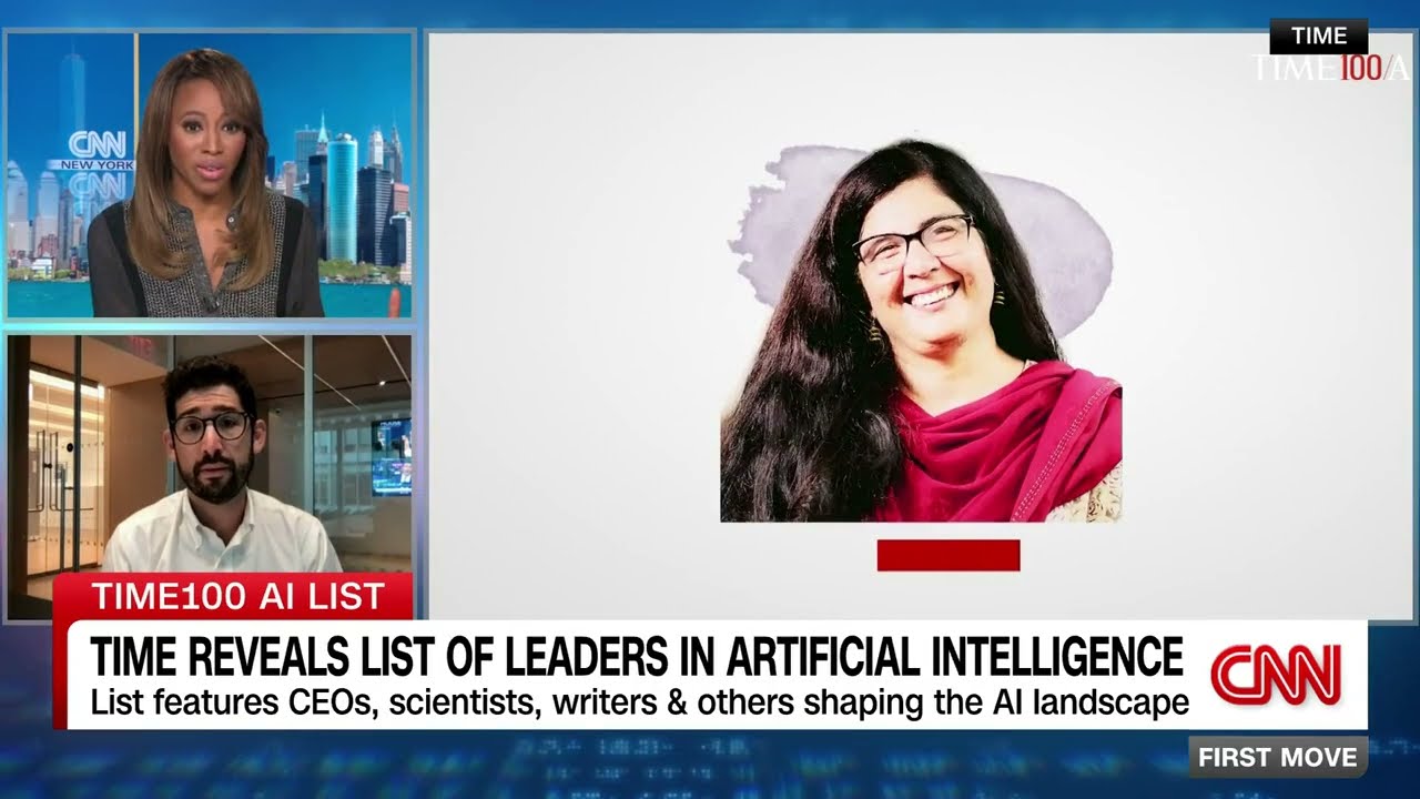 Time Magazine names its first list of the top 100 AI pioneers