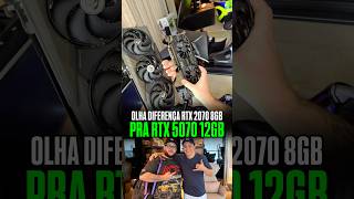 Trocamos RTX 2070 por uma RTX 5070 no PC do Felipe Massa