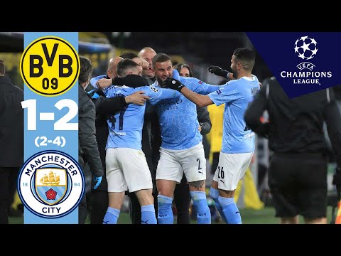 THROUGH TO THE SEMIS | Dortmund 1-2 Manchester City (2-4) | Champions League Highlights