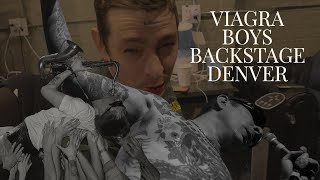 Viagra Boys Backstage: Raw Footage Down in Denver's Ogden Theater Basement