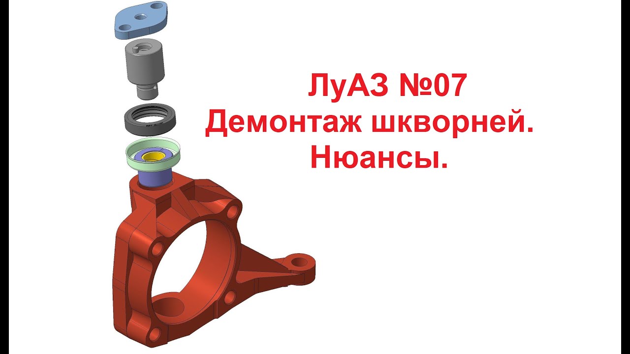 Ремонт шкворней луаз
