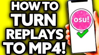How To Turn Osu Replays into MP4 [Very EASY!] screenshot 5
