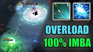 The Most Imbalanced Build in Ability Draft [Max Attack speed with Overload] Dota 2