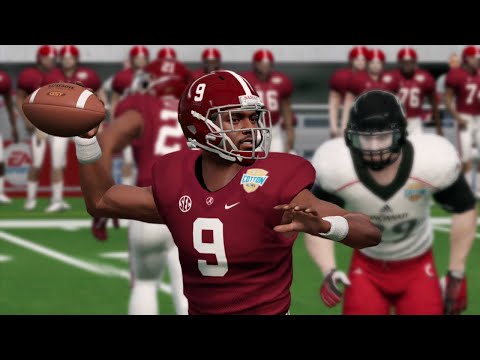 Alabama vs Cincinnati – College Football Playoff 2021 Semifinal Cotton Bowl Game Sim  – NCAA 14