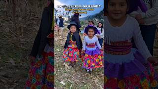 Pequeñas santiagueras💃 #tayacaja #huancavelica #huancayo #costumbres