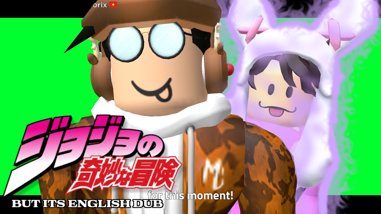 [PART 5] Jojo Poses Simulator but its english dub | Roblox