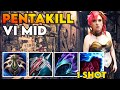 Pov  je build vi lthalit et fait un pentakill  thebausffs build