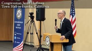 Candidate for Supervisor Mary Burke at Rep. HUFFMAN’S Town Hall