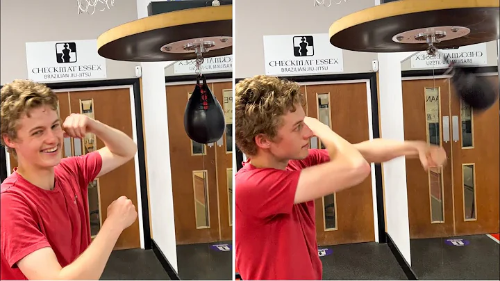 FRED DESTROYS THE SPEED BALL (BOXING FOOTAGE)