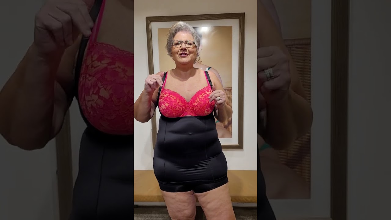 shapewear jurkje in het zwart en huid, voor de grote maat