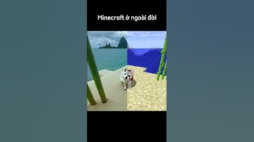 Minecraft ở ngoài đời|minecraft in real life #minecraft #trending #minecraftmemes #mcpe