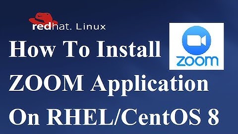 How To Install Zoom APP on RHEL 8/CentOS 8[Hindi] By Karun Behal