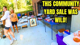 WE FOUND $3,327 IN VALUE AT THESE GARAGE SALES