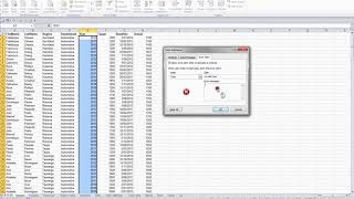 Microsoft Excel 2010 Level Three Video 24 Data Validation with Numbers