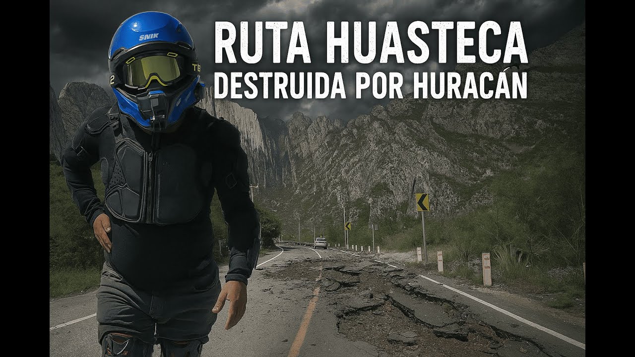 Exploración en moto: Presa Rompicos (Huasteca NL) – Ruta marcada por el huracán