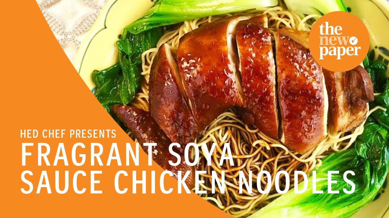 Soy Sauce Chicken Noodles - Khin's Kitchen - Chinese Noodles Recipes