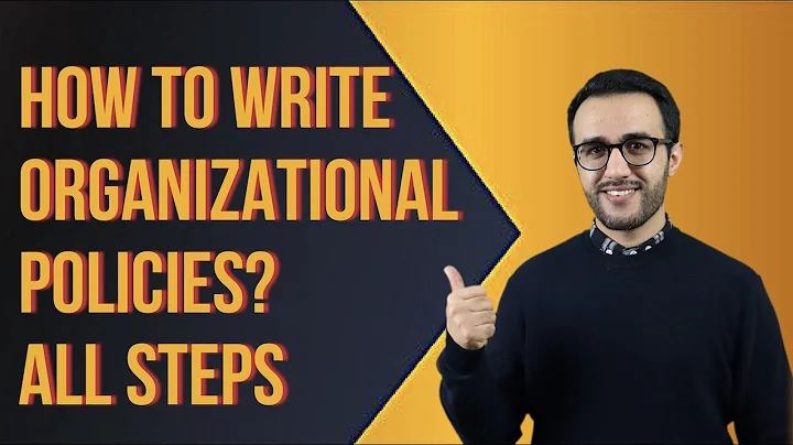How to Write Organizational Policies: All Steps - DayDayNews