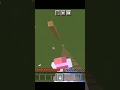 Impossible slow falling clutch in mcpe #shorts #minecraft