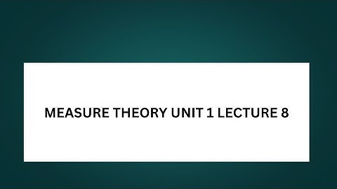 MEASURE THEORY / PROPERTIES OF OUTER MEASURE /M.sc, B.sc, higher mathematics #education 