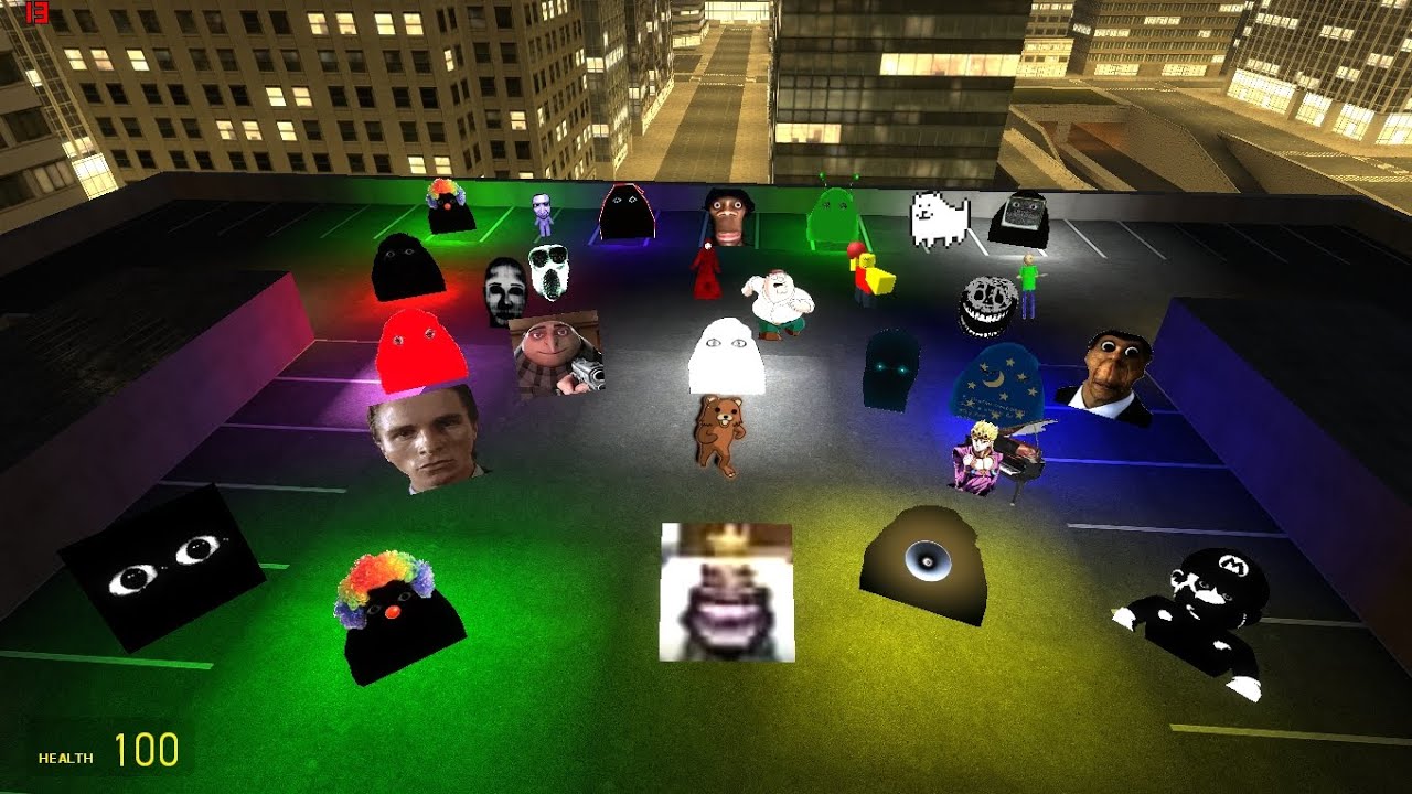 Too Much Nextbot Angry MUNCI Family, Obunga, Him, Gru, Baldi, Ao Oni ...