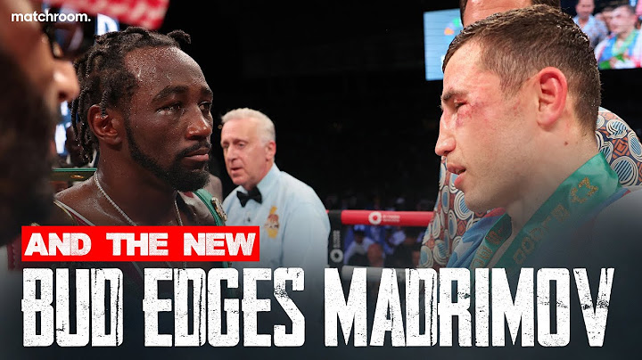 "Close Fight!" - Terence Crawford, Israil Madrimov & Eddie Hearn React | Matchroom