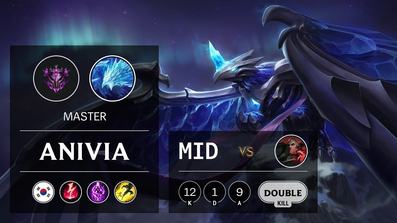 Anivia Mid vs Swain - KR Master Patch 9.15