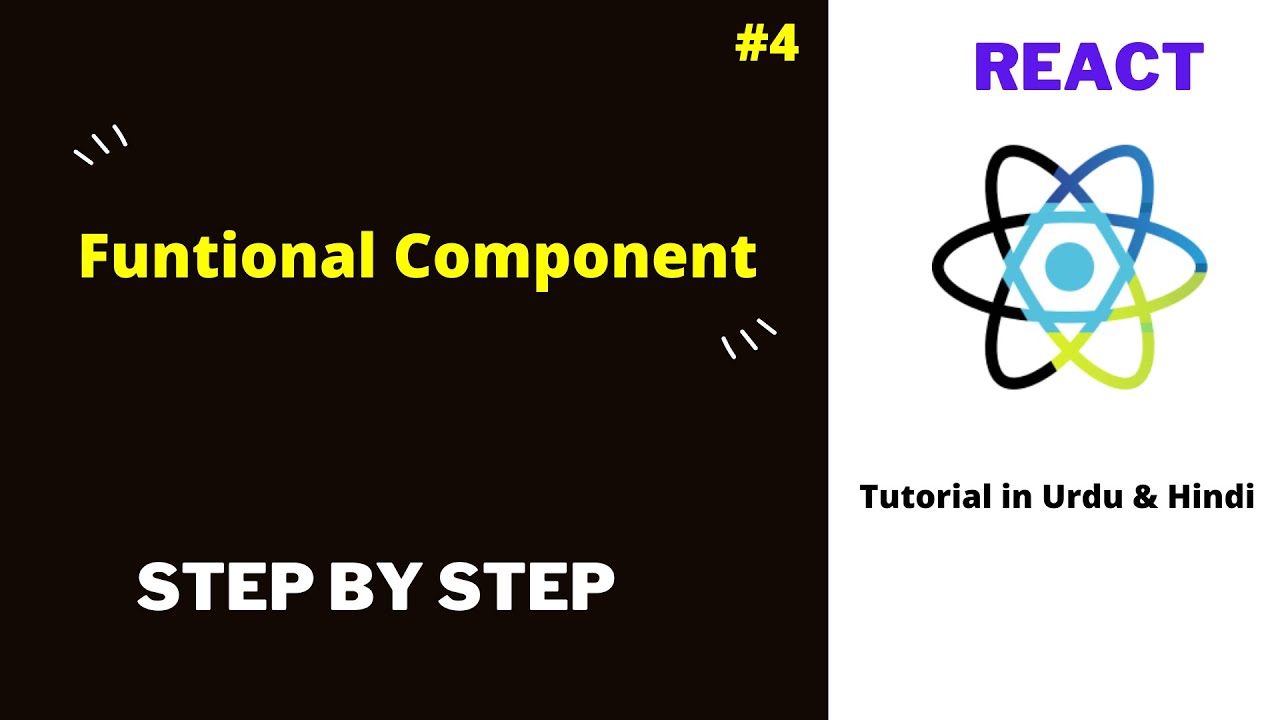 ReactJS Tutorial  2022 |  React Functional Components